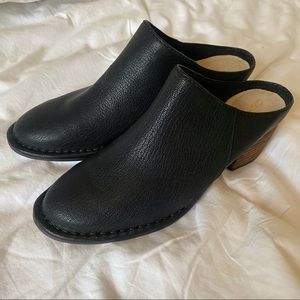 Clarks Leather Mules Clogs